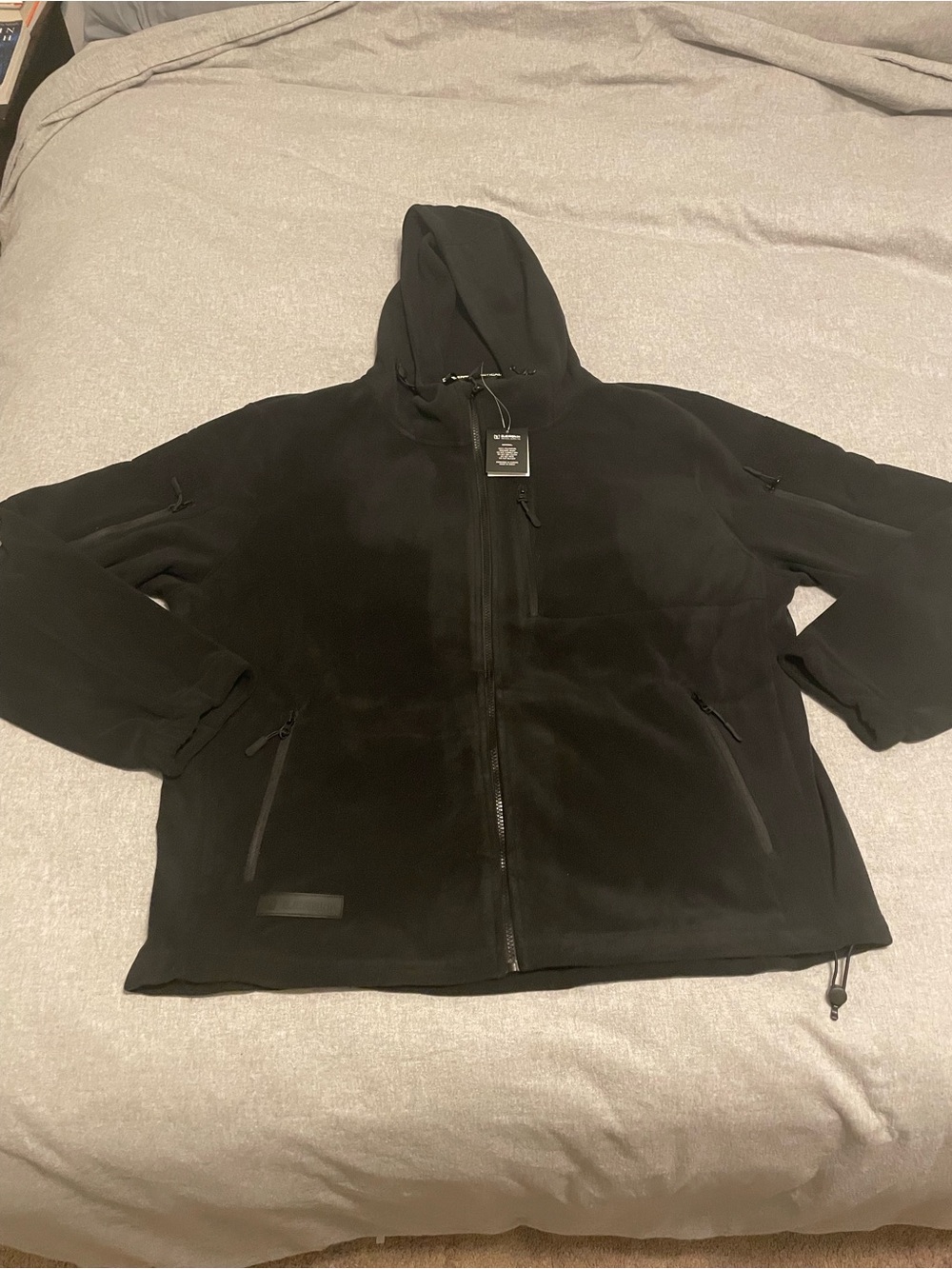 Baerskin Men’s Tactical Fleece Hoodie in Black